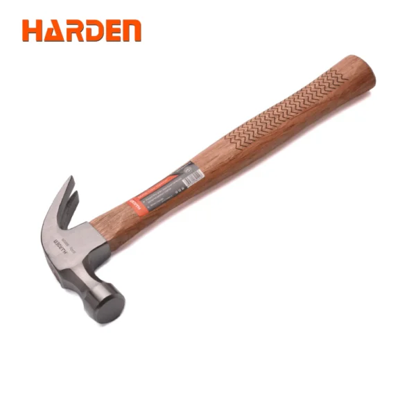 Harden Claw Hammer with Oak Wood 0.50kg/16oz - Image 4